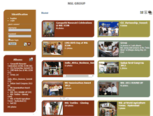 Tablet Screenshot of gallery.nslgroup.in